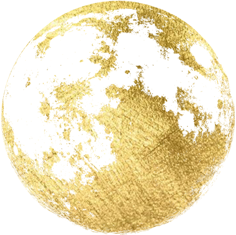 Gold Full Moon